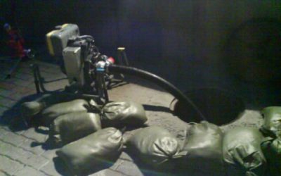 Überschwemmung Tiefgarage