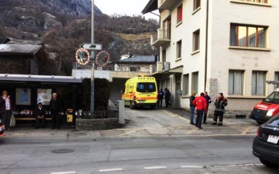 Verkehrsunfall alte Post