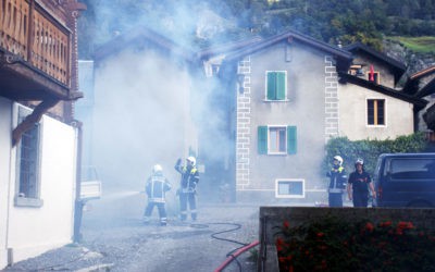 Gesamtübung 2015: Explosionen, Brände und viele Verletzte