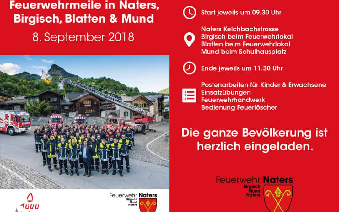 Feuerwehrmeile am 8. September