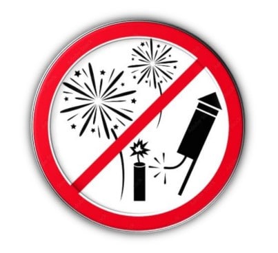 Feuer- und Feuerwerksverbot ab sofort!