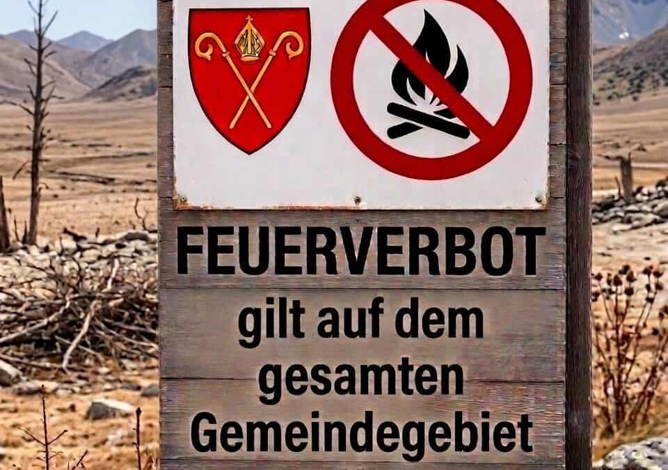Striktes Feuerverbot!